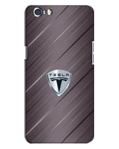 Чехол для OPPO A71 с картинкой «Металлическая текстура Tesla» Чехол для OPPO A71 с картинкой «Металлическая текстура Tesla»