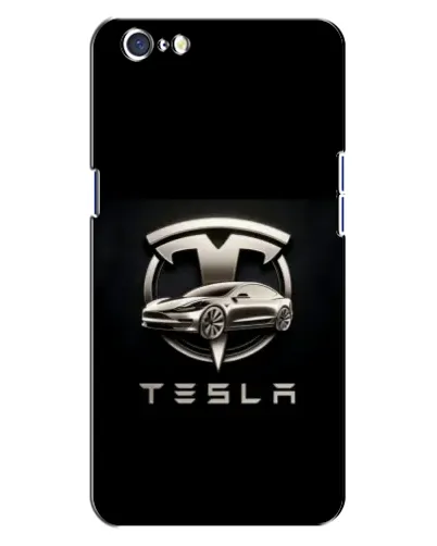 Чехол для OPPO A71 с картинкой «Tesla — серебристое авто» Чехол для OPPO A71 с картинкой «Tesla — серебристое авто»