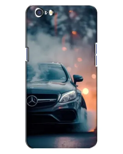 Чохол для OPPO A71 з картинкою «Mercedes — нічне місто»