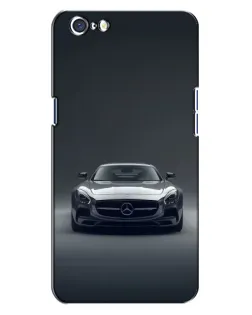 Чохол для OPPO A71 з картинкою «Mercedes на чорному»
