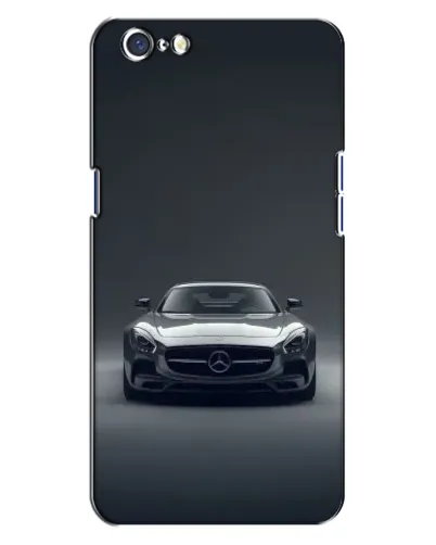 Чохол для OPPO A71 з картинкою «Mercedes на чорному»