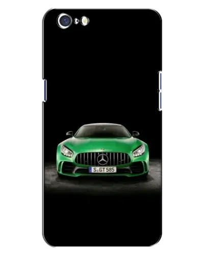 Чохол для OPPO A71 з картинкою «Mercedes — неоновий лого»