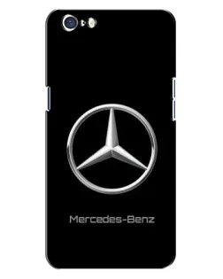 Чохол для OPPO A71 з картинкою «Mercedes Silver Logo»