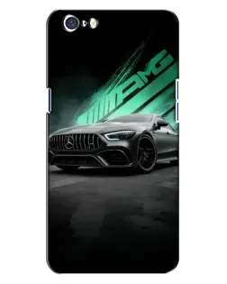 Чохол для OPPO A71 з картинкою «Темний Mercedes AMG»