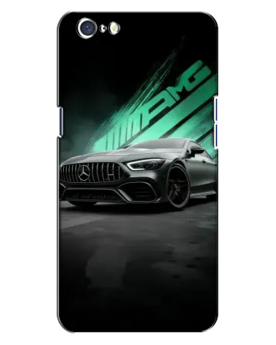 Чохол для OPPO A71 з картинкою «Темний Mercedes AMG»
