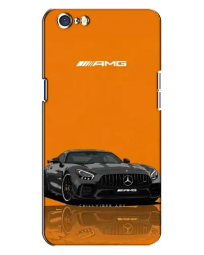 Чохол для OPPO A71 з картинкою «Помаранчевий Mercedes AMG»