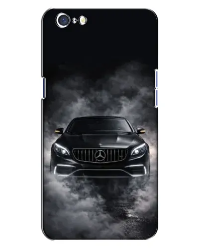 Чохол для OPPO A71 з картинкою «Mercedes у диму»