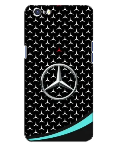 Чохол для OPPO A71 з картинкою «Mercedes — бірюзовий акцент»