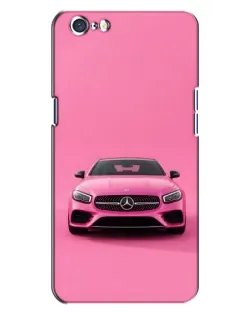 Чехол для OPPO A71 с картинкой «Розовый Mercedes AMG»