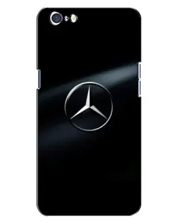 Чехол для OPPO A71 с картинкой «Mercedes на металле»