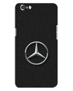 Чехол для OPPO A71 с картинкой «Карбоновый Mercedes стиль»