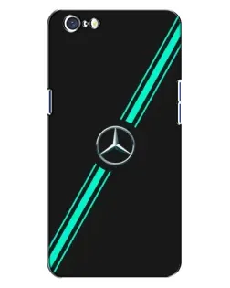 Чехол для OPPO A71 с картинкой «Спортивные линии Mercedes»