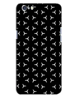 Чехол для OPPO A71 с картинкой «Mercedes паттерн звезд»