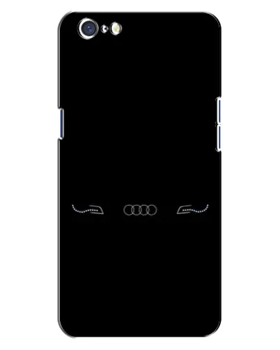 Чехол для OPPO A71 с картинкой «Audi — световой подпись»