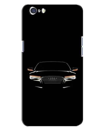 Чехол для OPPO A71 с картинкой «Audi — ночной контур»