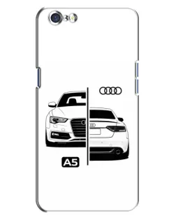 Чехол для OPPO A71 с картинкой «Audi — контрастный дизайн» Чехол для OPPO A71 с картинкой «Audi — контрастный дизайн»
