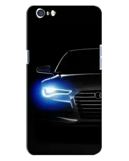 Чехол для OPPO A71 с картинкой «Неоновый взгляд Audi» Чехол для OPPO A71 с картинкой «Неоновый взгляд Audi»
