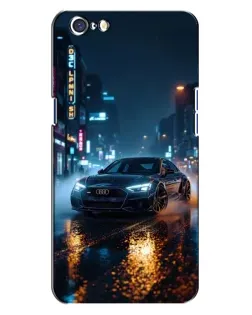 Чехол для OPPO A71 с картинкой «Ночной город и Audi» Чехол для OPPO A71 с картинкой «Ночной город и Audi»
