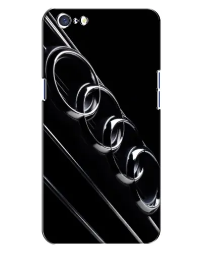 Чехол для OPPO A71 с картинкой «Audi — абстрактные кольца»