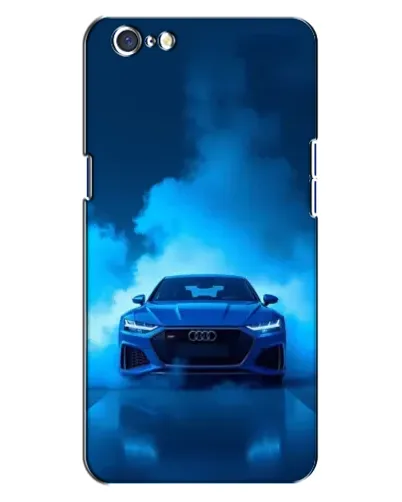 Чехол для OPPO A71 с картинкой «Audi — голубая энергия»