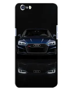 Чехол для OPPO A71 с картинкой «Audi — ночное отражение» Чехол для OPPO A71 с картинкой «Audi — ночное отражение»