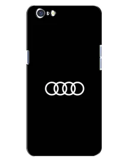 Чехол для OPPO A71 с картинкой «Audi White Logo» Чехол для OPPO A71 с картинкой «Audi White Logo»