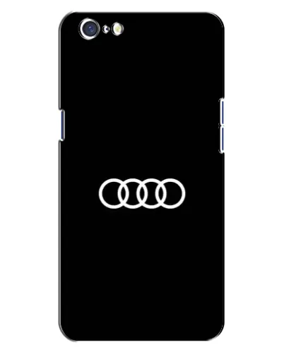 Чехол для OPPO A71 с картинкой «Audi White Logo»