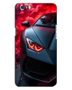 Чохол для OPPO A71 з картинкою «Lamborghini червоне сяйво»