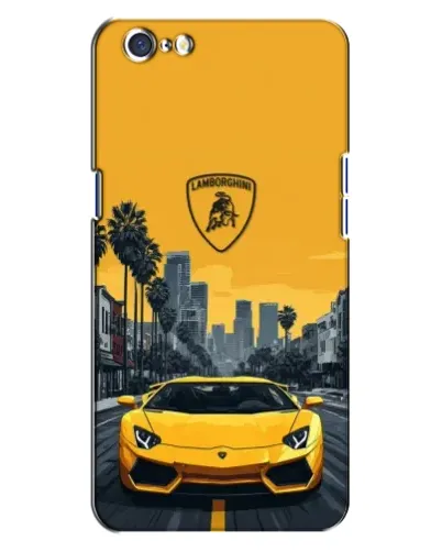Чохол для OPPO A71 з картинкою «Жовтий Lamborghini місто» Чохол для OPPO A71 з картинкою «Жовтий Lamborghini місто»
