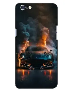 Чохол для OPPO A71 з картинкою «Lamborghini димна естетика»