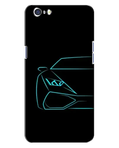 Чохол для OPPO A71 з картинкою «Блакитний силует Lamborghini» Чохол для OPPO A71 з картинкою «Блакитний силует Lamborghini»