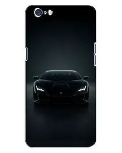 Чохол для OPPO A71 з картинкою «Чорний Lamborghini Aventador»