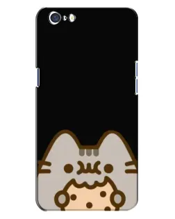 Чохол для OPPO A71 з картинкою «Пушин на чорному»