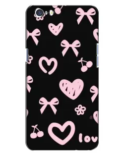Чехол для OPPO A71 с картинкой «Сатиновый бант»