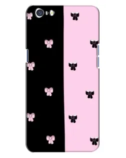 Чехол для OPPO A71 с картинкой «Контрастные банты»