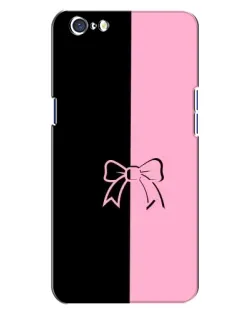Чехол для OPPO A71 с картинкой «Половинки банта»