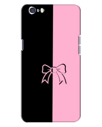 Чехол для OPPO A71 с картинкой «Половинки банта»