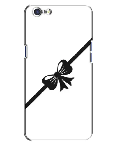 Чехол для OPPO A71 с картинкой «Диагональный бант»