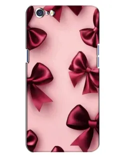 Чехол для OPPO A71 с картинкой «Бордовый атлас»