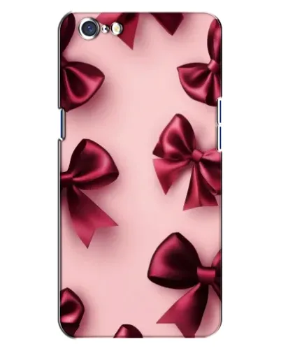 Чехол для OPPO A71 с картинкой «Бордовый атлас»