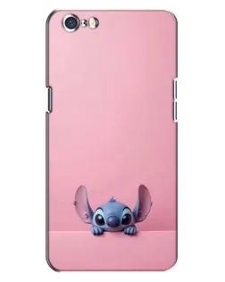 Чехол для OPPO A71 с картинкой «Stitch выглядывает»
