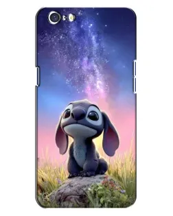 Чехол для OPPO A71 с картинкой «Стич на рассвете»