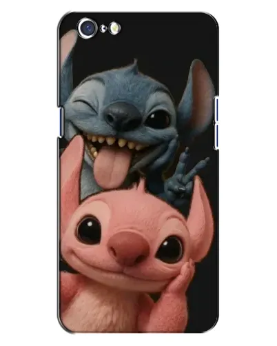 Чехол для OPPO A71 с картинкой «Стич и Ангел»