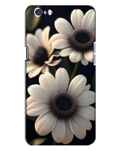 Чохол для OPPO A71 з картинкою «Білі маргаритки макро»