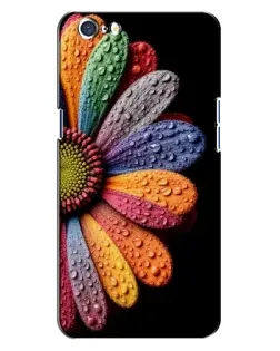 Чохол для OPPO A71 з картинкою «Райдужна квітка»