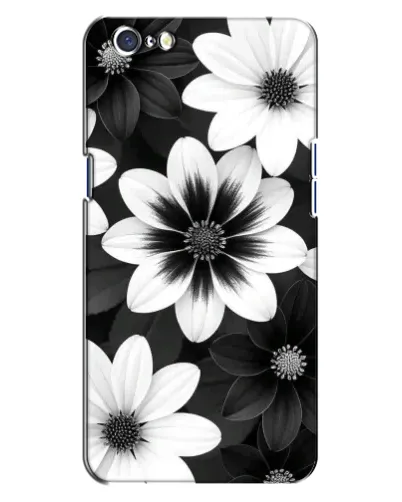 Чохол для OPPO A71 з картинкою «Монохромні айстри»