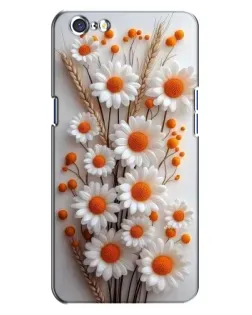 Чохол для OPPO A71 з картинкою «Білі сухоцвіти»