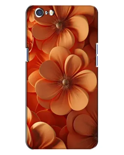 Чохол для OPPO A71 з картинкою «Помаранчева макро квітка»