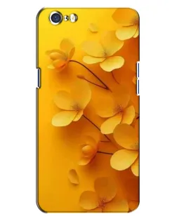 Чохол для OPPO A71 з картинкою «Золоті пелюстки»