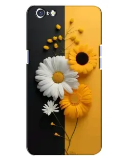 Чохол для OPPO A71 з картинкою «Соняшник та ромашка»